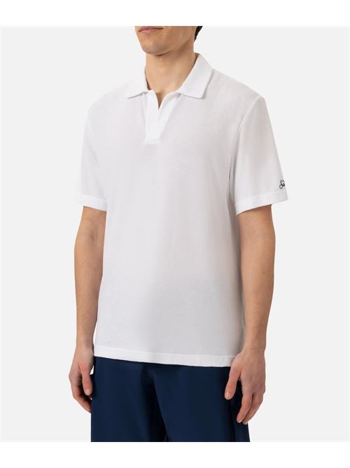 sponge polo collar rib MC2 SAINT BARTH | JEREMY-01387H01N TERRY